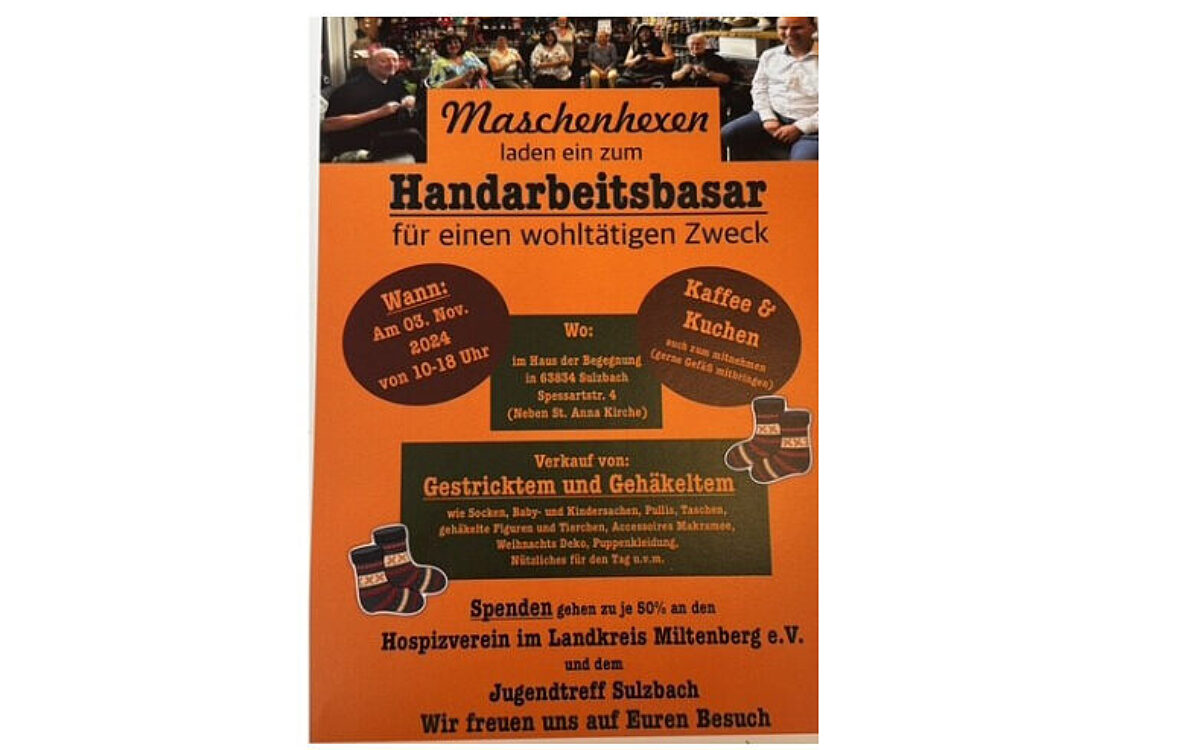 Handarbeitsbasar Sulzbach