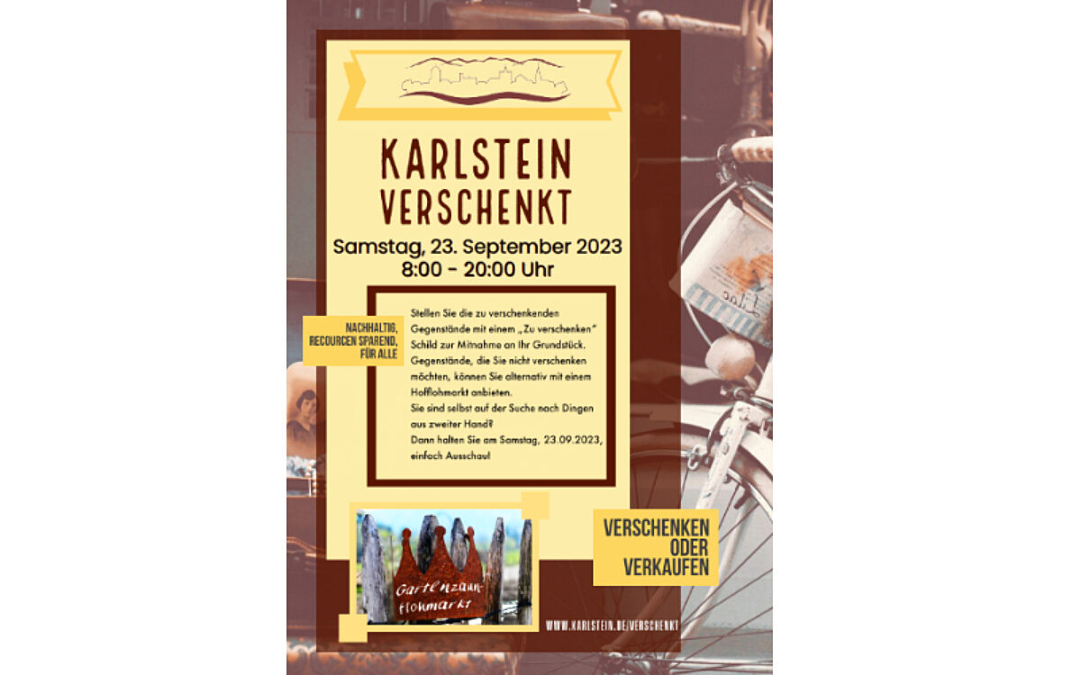 Karlstein verschenkt