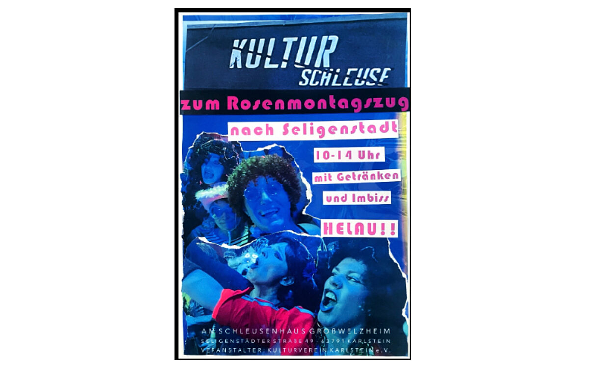 Kulturschleuse zum Rosenmontagszug