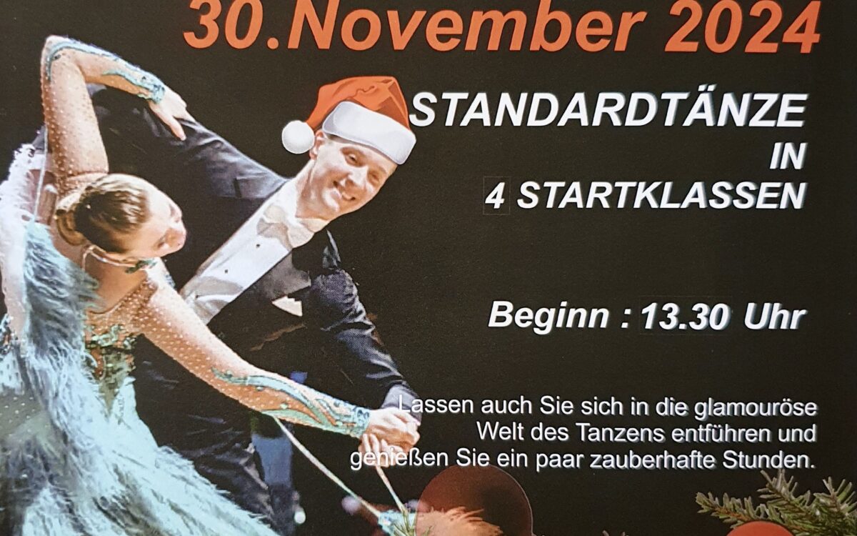 Plakat 7 Nikolaus Tanzturnier