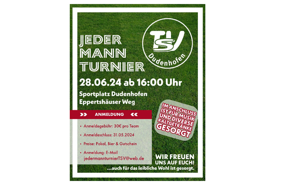 TSV Dudenhofen jedermannturnier
