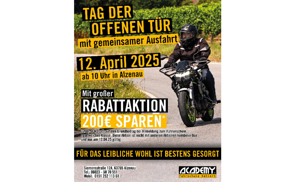 Tag der offenen Tuer