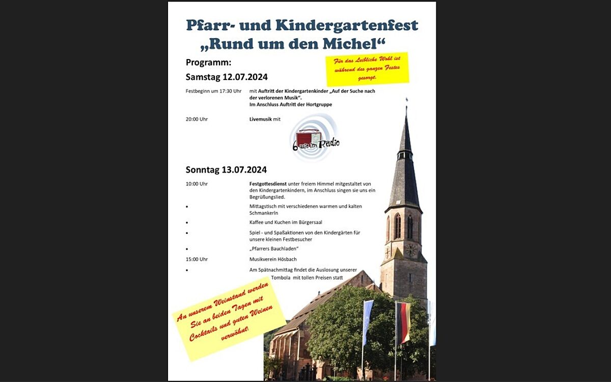 VA Pfarrfest Hoesbach