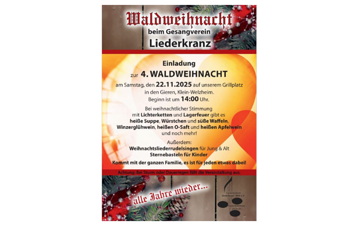 Waldweihnacht
